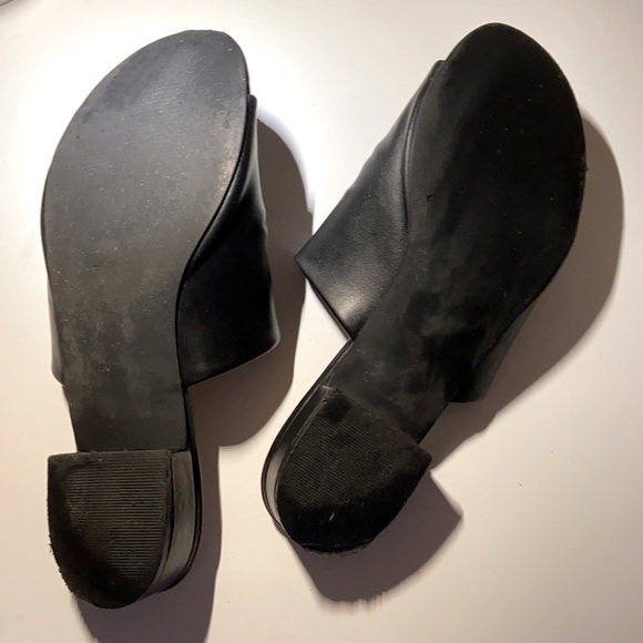 Steve Madden Block Heel Open Toe Mule Sandals - Picture 8 of 8